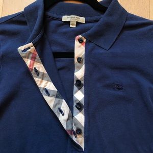 Burberry Women’s Blue Polo Shirt